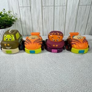 B. toys‎ – Soft Vehicles Pull Back Cars – Durable and Safe Toy Cars for Toddlers